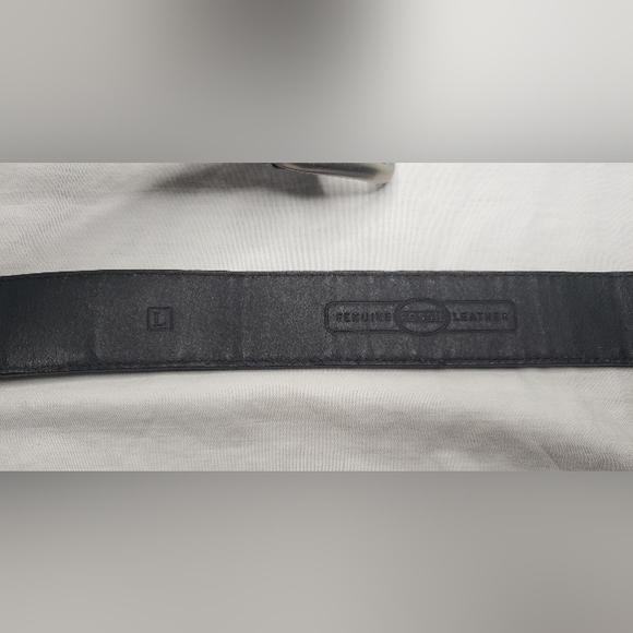 Fossil Womens Belt Size L Animal Print Patchwork Black Grey Zebra Adjustable - Picture 3 of 7